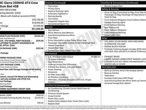Used 2024 GMC Sierra 2500 AT4 w/ AT4 Premium Plus Package AWD/4WD image 40