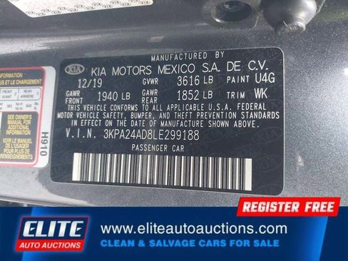 Used 2020 Kia Rio S image 17