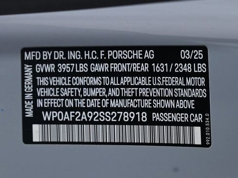 Certified 2025 Porsche 911 GT3 RS image 44