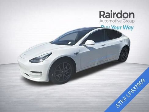 Used 2020 Tesla Model 3 Long Range AWD/4WD image 3
