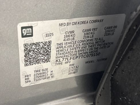 Used 2026 Chevrolet Trax LS w/ LS Convenience Package FWD image 17