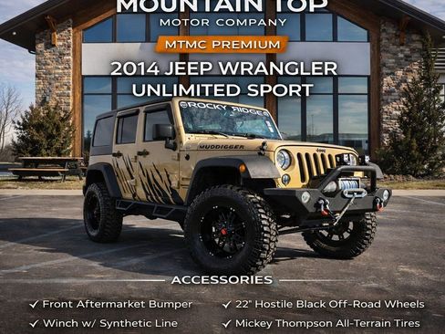 Used 2014 Jeep Wrangler Unlimited Sport w/ Quick Order Package 24S image 1