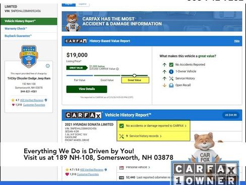 Used 2021 Hyundai Sonata Limited image 11