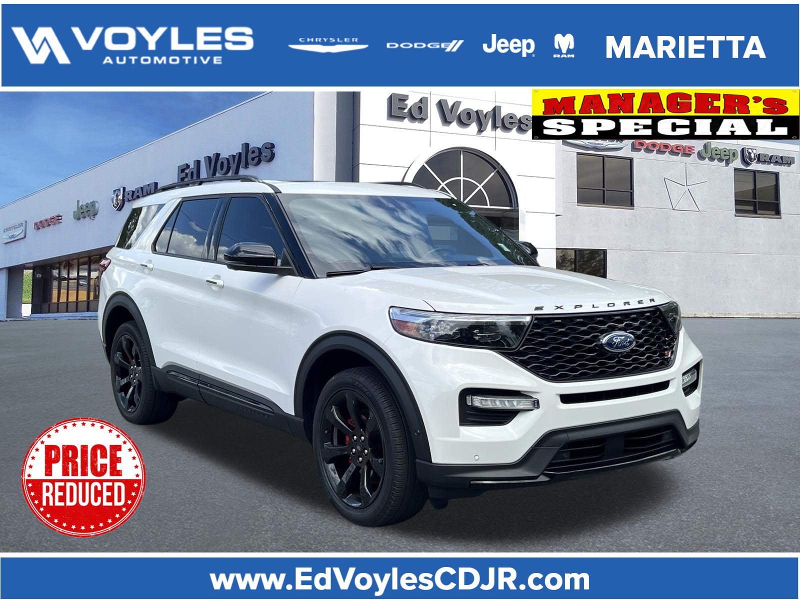 Used 2021 Ford Explorer ST w/ Equipment Group 401A AWD/4WD image 1
