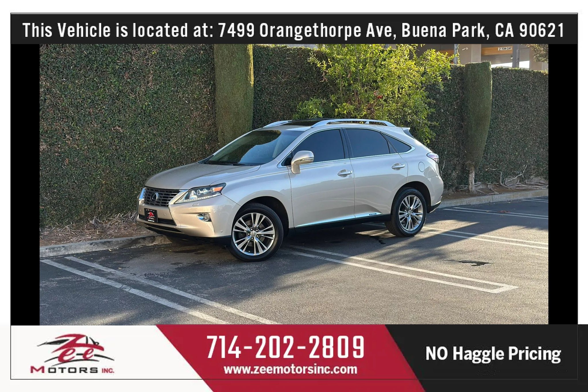 Used 2013 Lexus RX 450h AWD w/ Navigation Pkg image 14