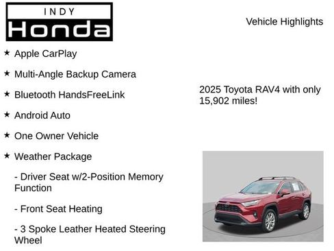 Used 2025 Toyota RAV4 XLE Premium w/ Weather Package AWD/4WD image 8