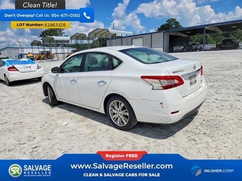 Used 2013 Nissan Sentra SL w/ Protection Pkg FWD image 3