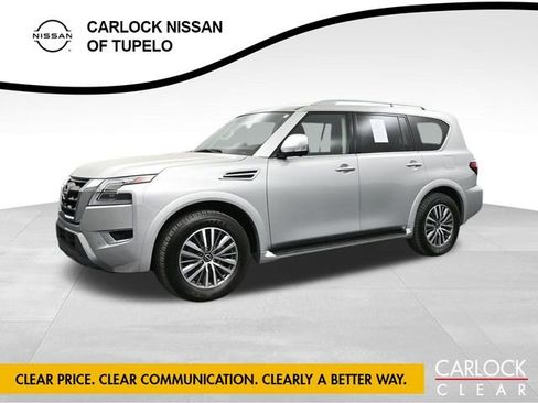 Used 2024 Nissan Armada SL w/ Captain's Chairs Package RWD image 1