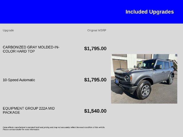 Used 2025 Ford Bronco Big Bend AWD/4WD image 12