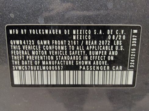 Used 2020 Volkswagen Jetta S w/ Driver Assistance Package FWD image 33
