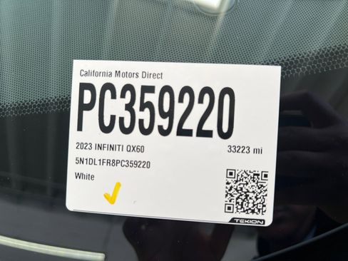 Used 2023 INFINITI QX60 Luxe w/ Cargo Package FWD image 16