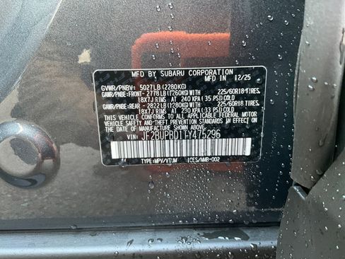 New 2026 Subaru Outback Premium image 35