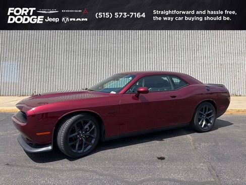 Used 2023 Dodge Challenger R/T w/ Blacktop Package RWD image 1