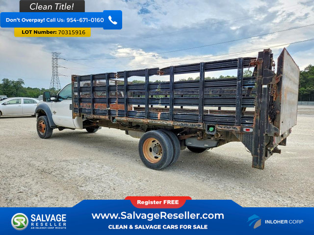 Used 2015 Ford F550 2WD Regular Cab Super Duty image 3