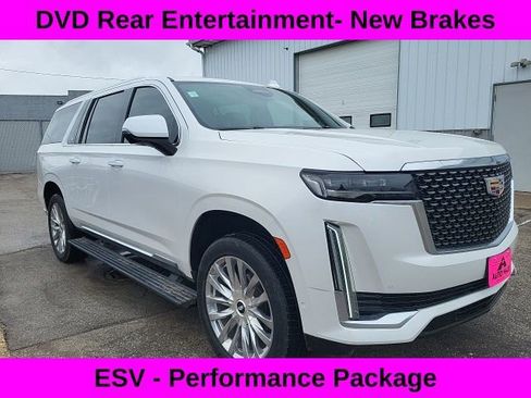 Used 2021 Cadillac Escalade ESV Premium Luxury w/ Driver Assist Tech Package image 1