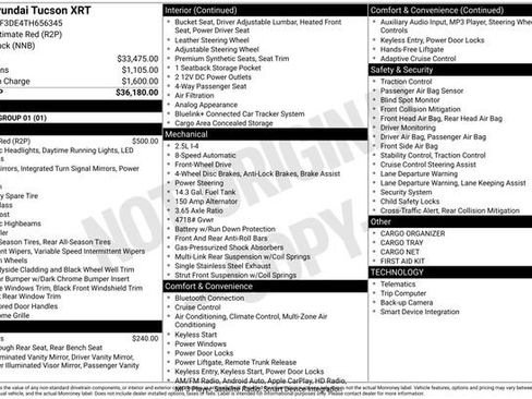 New 2026 Hyundai Tucson XRT FWD image 35