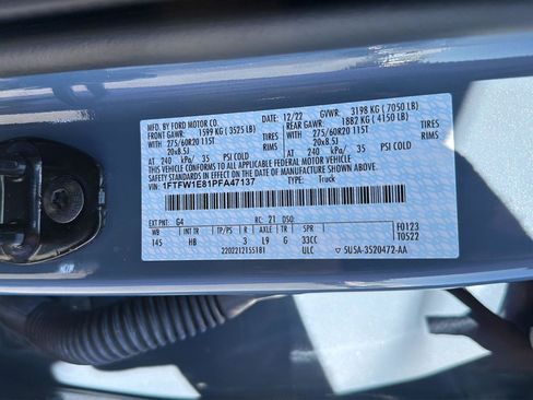 Certified 2023 Ford F150 Lariat w/ Max Trailer Tow Package AWD/4WD image 43