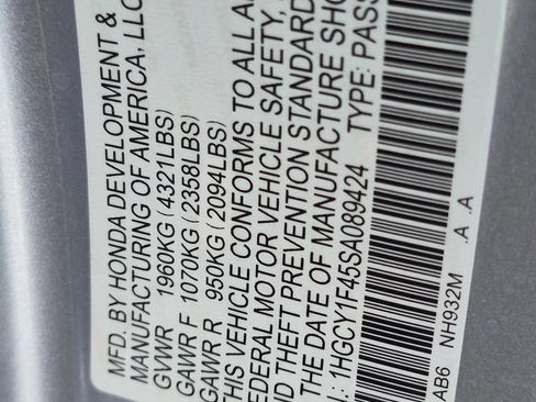 Used 2025 Honda Accord SE image 35