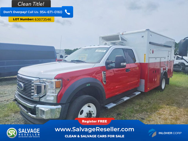 Used 2021 Ford F550 4x4 SuperCab Super Duty image 1