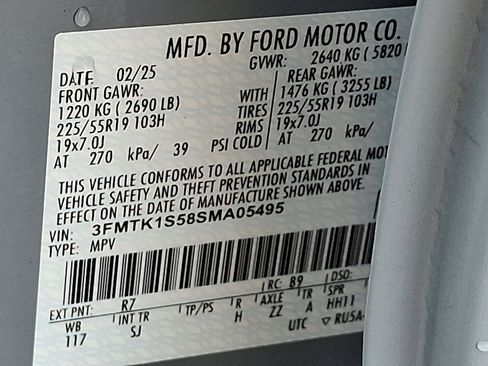 Used 2025 Ford Mustang Mach-E Select AWD/4WD image 25