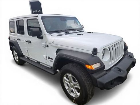 Used 2021 Jeep Wrangler Unlimited Sport w/ Sun And Sound Package AWD/4WD image 1