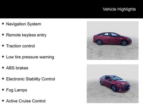 Certified 2019 Toyota Prius Prime Advanced FWD image 6