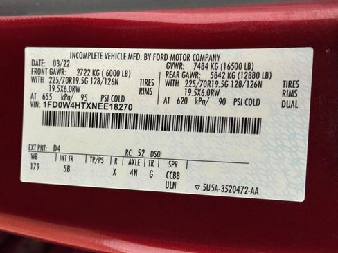 Used 2022 Ford F450 Lariat w/ Lariat Value Package AWD/4WD image 32