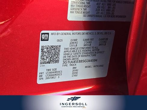 Used 2025 GMC Sierra 1500 AT4 w/ AT4 Premium Package image 30