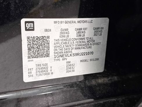 Used 2024 Chevrolet Traverse RS AWD/4WD image 39