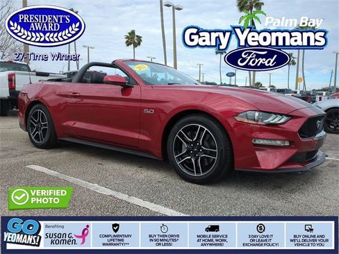 Certified 2021 Ford Mustang GT Premium w/ Equipment Group 401A image 1