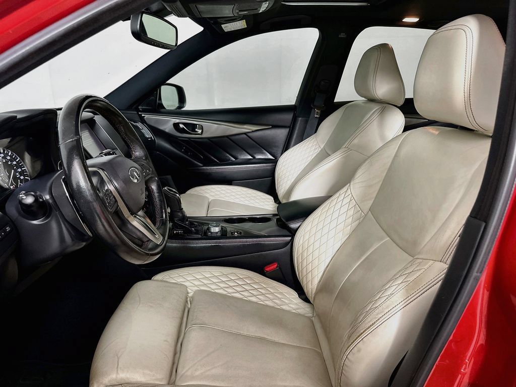 Used 2019 INFINITI Q50 Red Sport 400 w/ Carbon Fiber Package RWD image 8