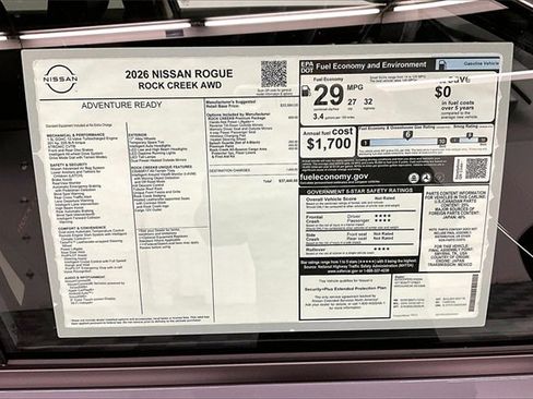 New 2026 Nissan Rogue SV image 40