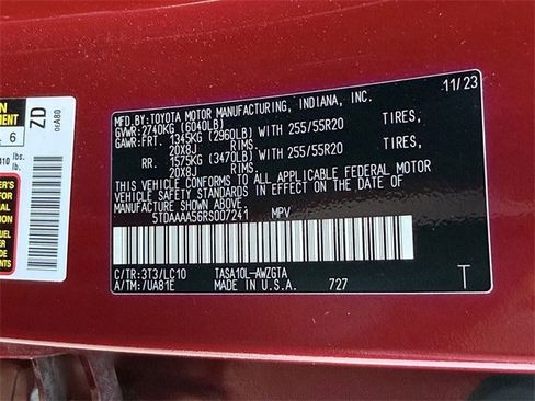 Used 2024 Toyota Grand Highlander Limited image 37