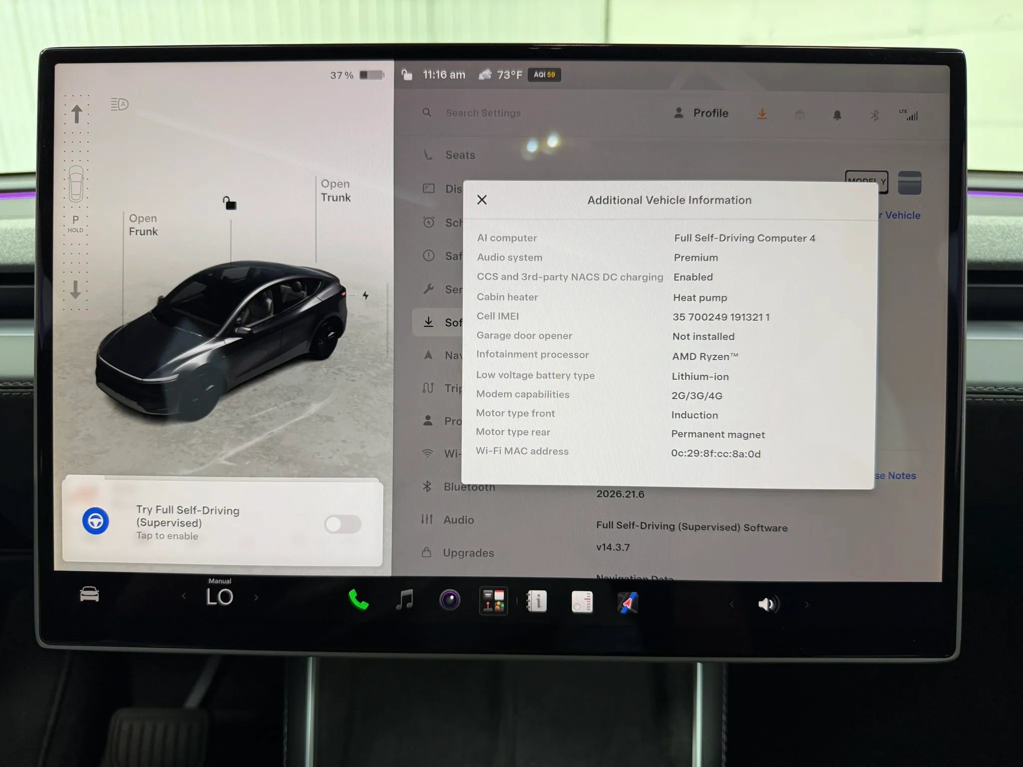 Used 2026 Tesla Model Y Long Range AWD/4WD image 24