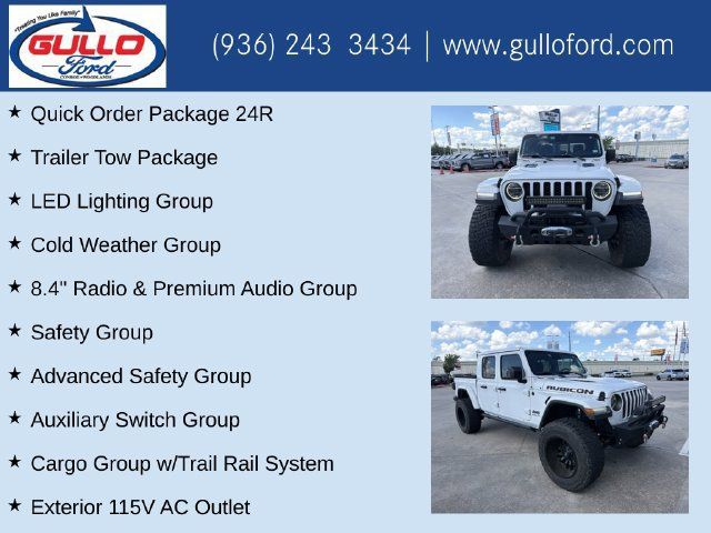 Used 2020 Jeep Gladiator Rubicon AWD/4WD image 10
