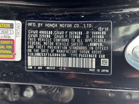 Used 2018 Honda Clarity Plug-In Hybrid image 17