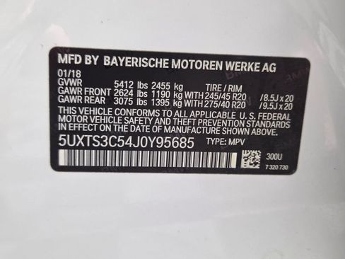 Used 2018 BMW X3 M40i AWD/4WD image 33
