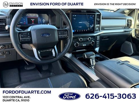 New 2025 Ford F150 Platinum w/ Equipment Group 702A High image 24
