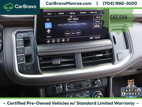 Certified 2021 Chevrolet Tahoe Z71 w/ Z71 Signature Package AWD/4WD image 33