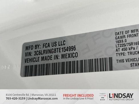 New 2026 RAM ProMaster 1500 w/ Safety Group image 43