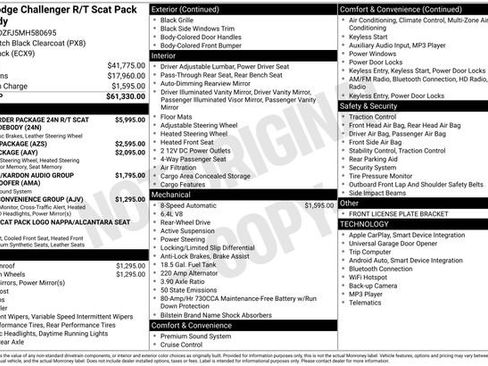 Used 2021 Dodge Challenger R/T Scat Pack RWD image 4