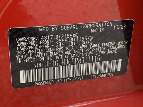 Used 2024 Subaru Impreza RS AWD/4WD image 44