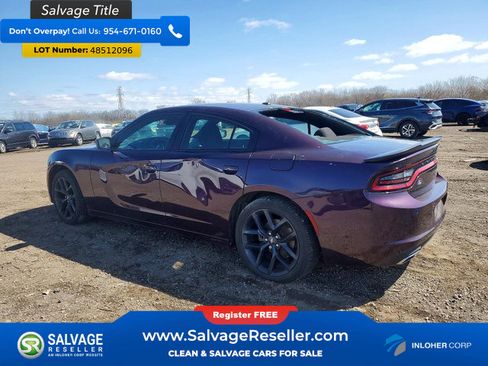 Used 2021 Dodge Charger SXT w/ Blacktop Package RWD image 3