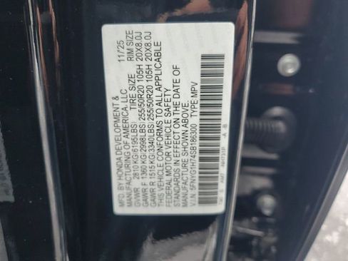 New 2025 Honda Pilot Touring image 42