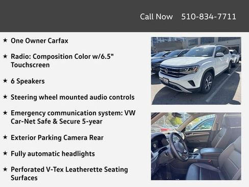 Used 2023 Volkswagen Atlas SE AWD/4WD image 4