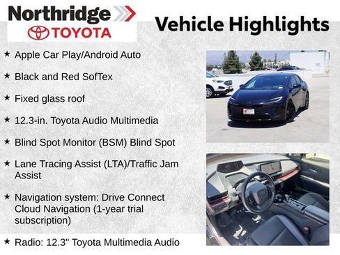 Used 2025 Toyota Prius Plug-In Hybrid FWD image 2