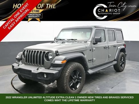 Used 2022 Jeep Wrangler Unlimited Sport AWD/4WD image 1