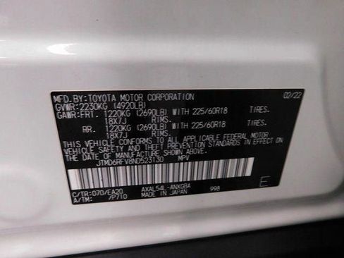 Used 2022 Toyota RAV4 Limited image 63