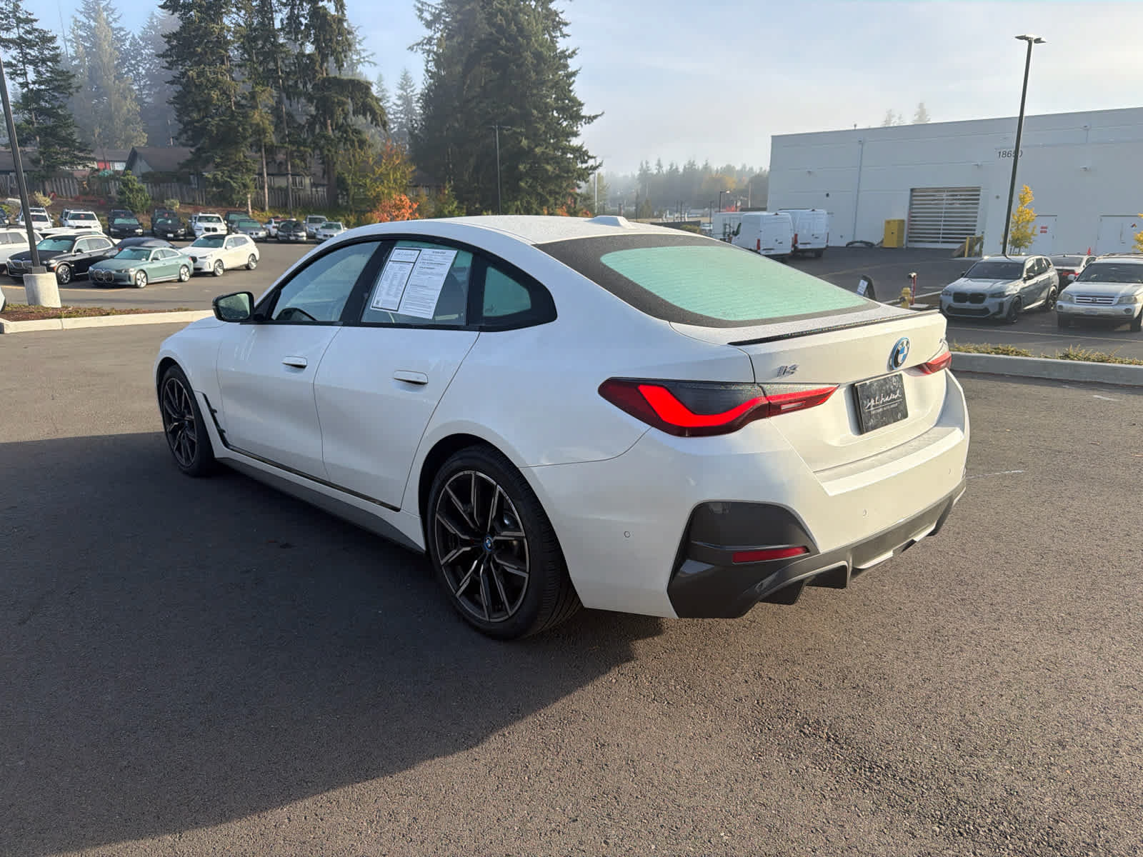 Used 2023 BMW i4 eDrive40 w/ M Sport Package RWD image 3