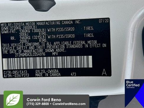 Used 2020 Lexus RX 450h AWD w/ Premium Package image 33